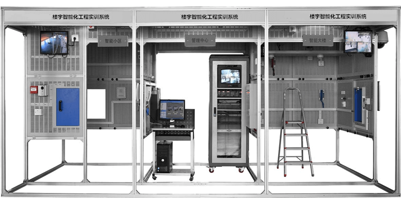 楼宇自动化工程实训系统，楼宇智能化教学设施设备，智能建筑实体模型
