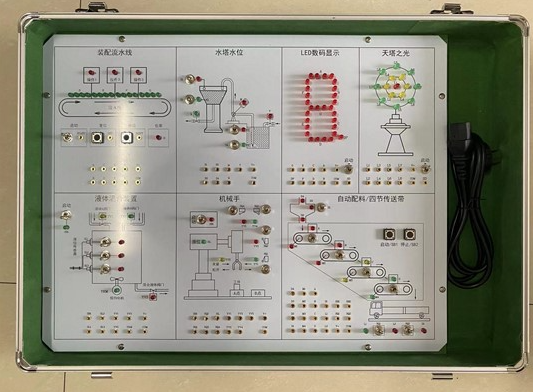 可编程控制器实验箱正反转怎么接线